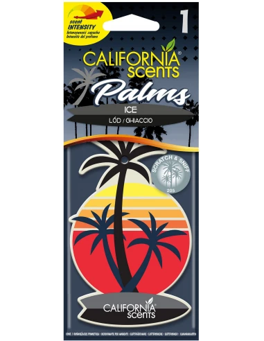  California Scents Hanging Palms Air Freshener, Shasta