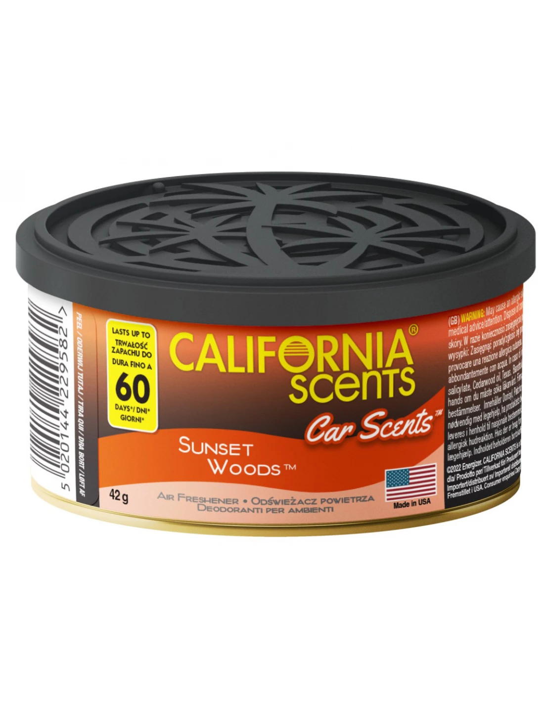 California Scents Car Scent Organic Golden State