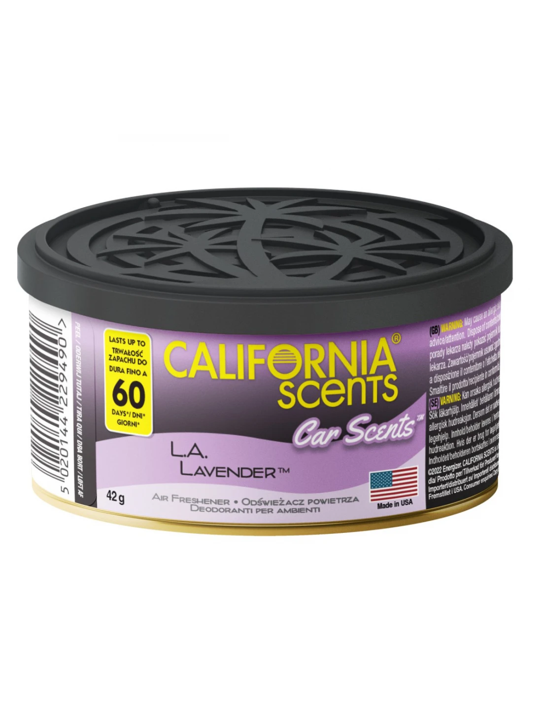 Pack of 6 - California Car Scents-Car air freshener with fragrance